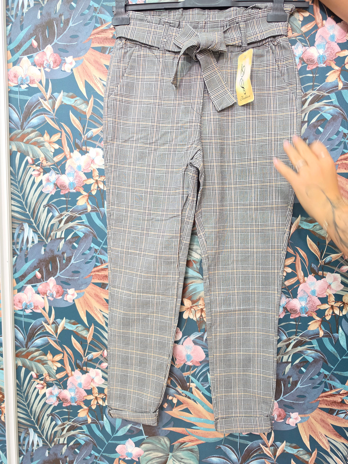 Pantalone a quadri