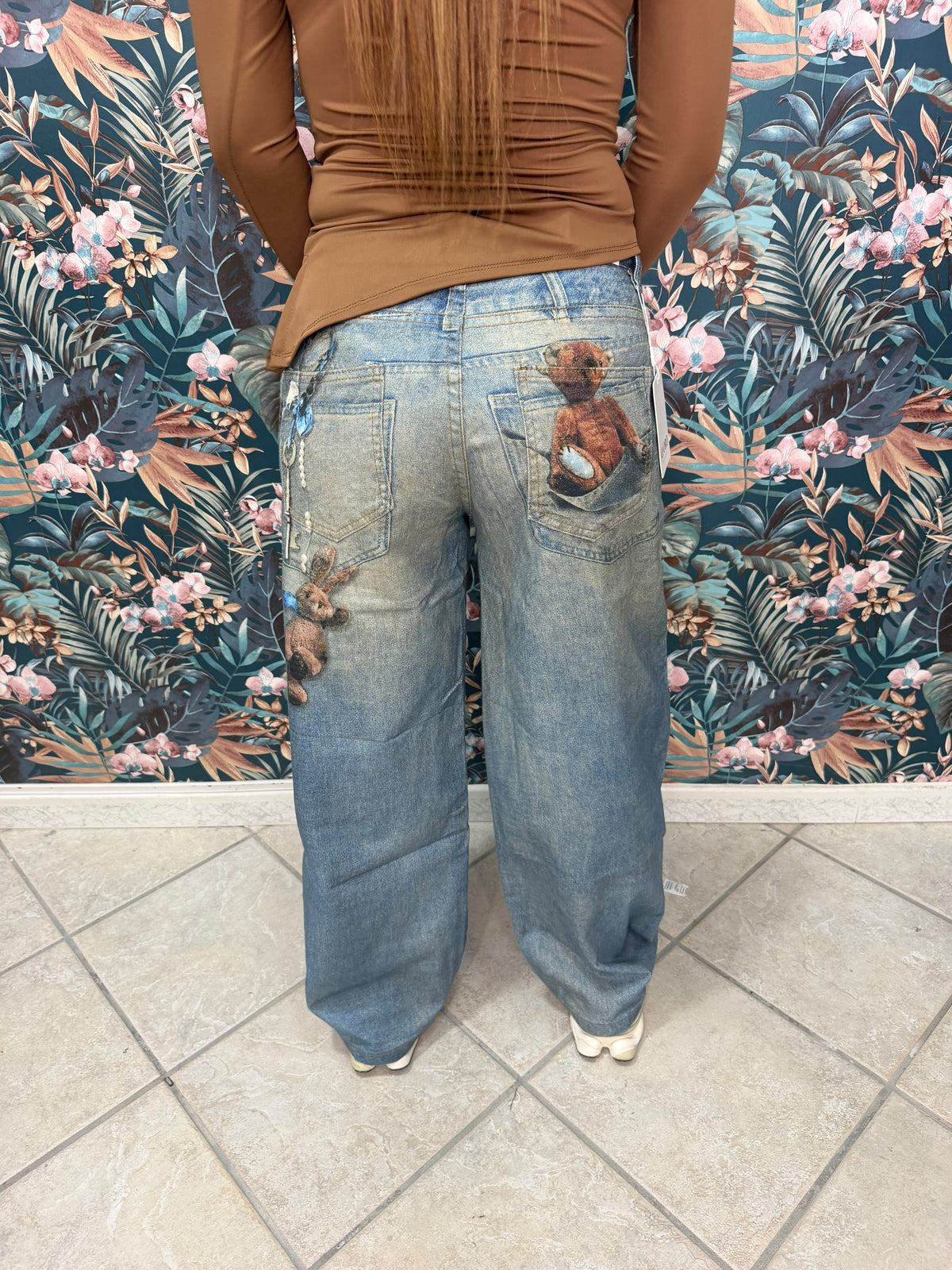Jeans teddy