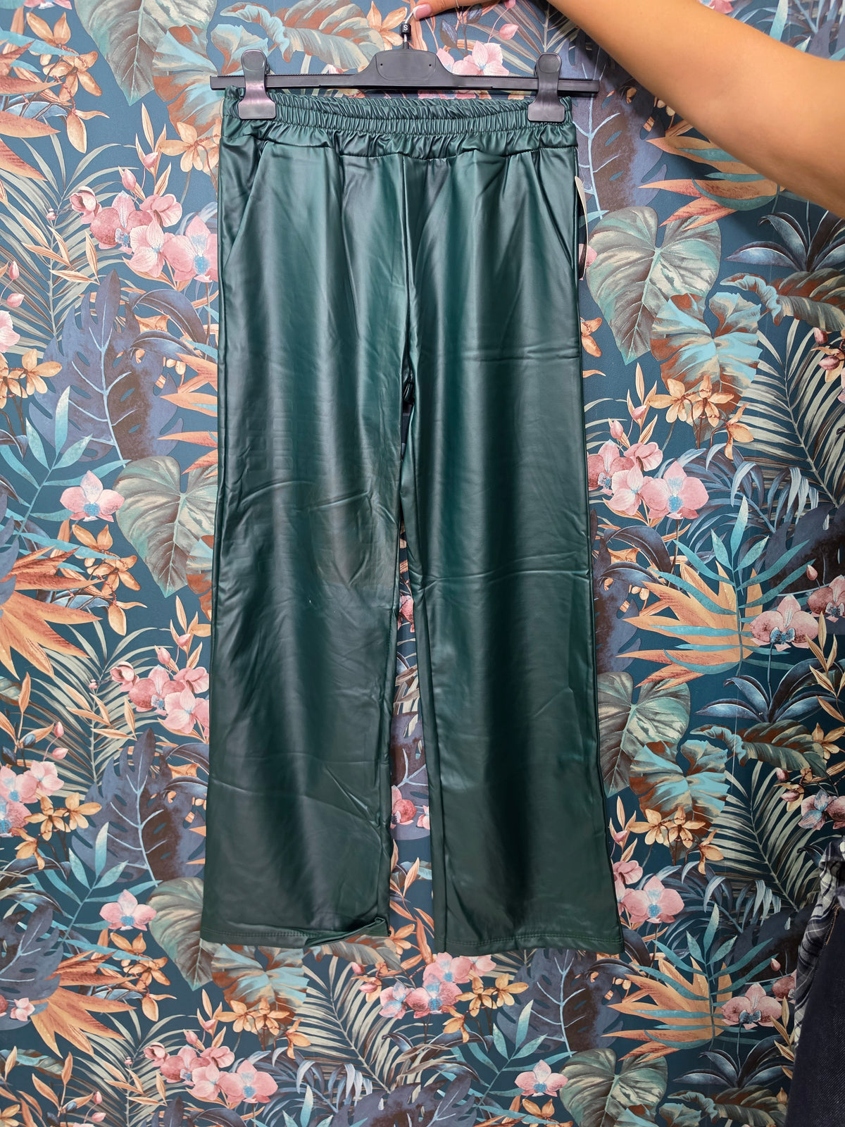 Pantalone ecopelle