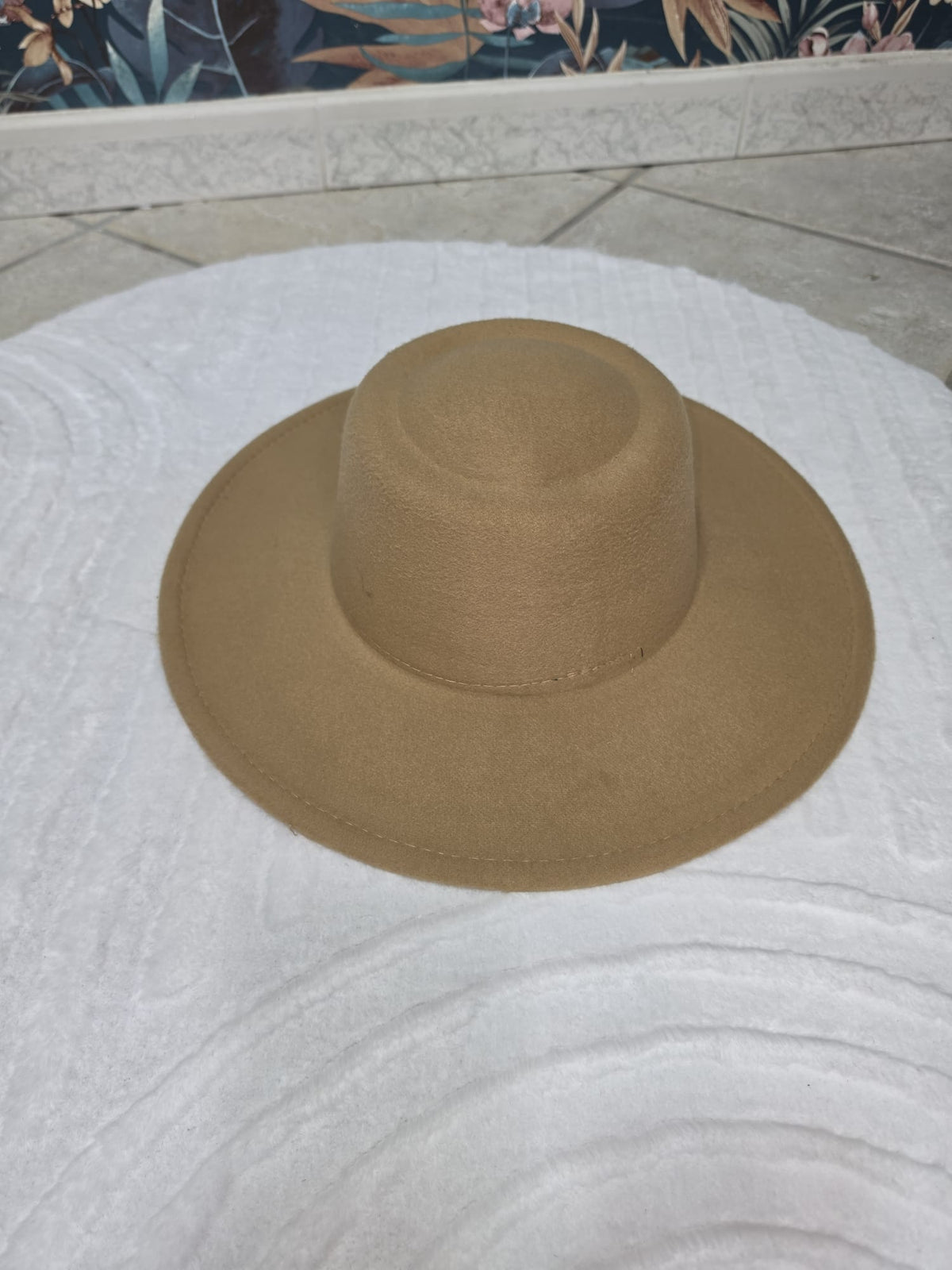 Cappello in camoscio