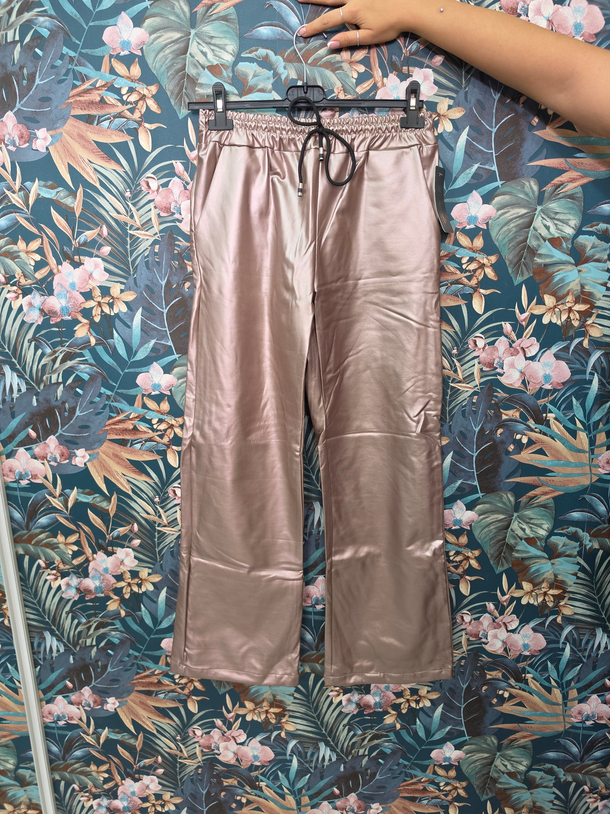 Pantalone ecopelle