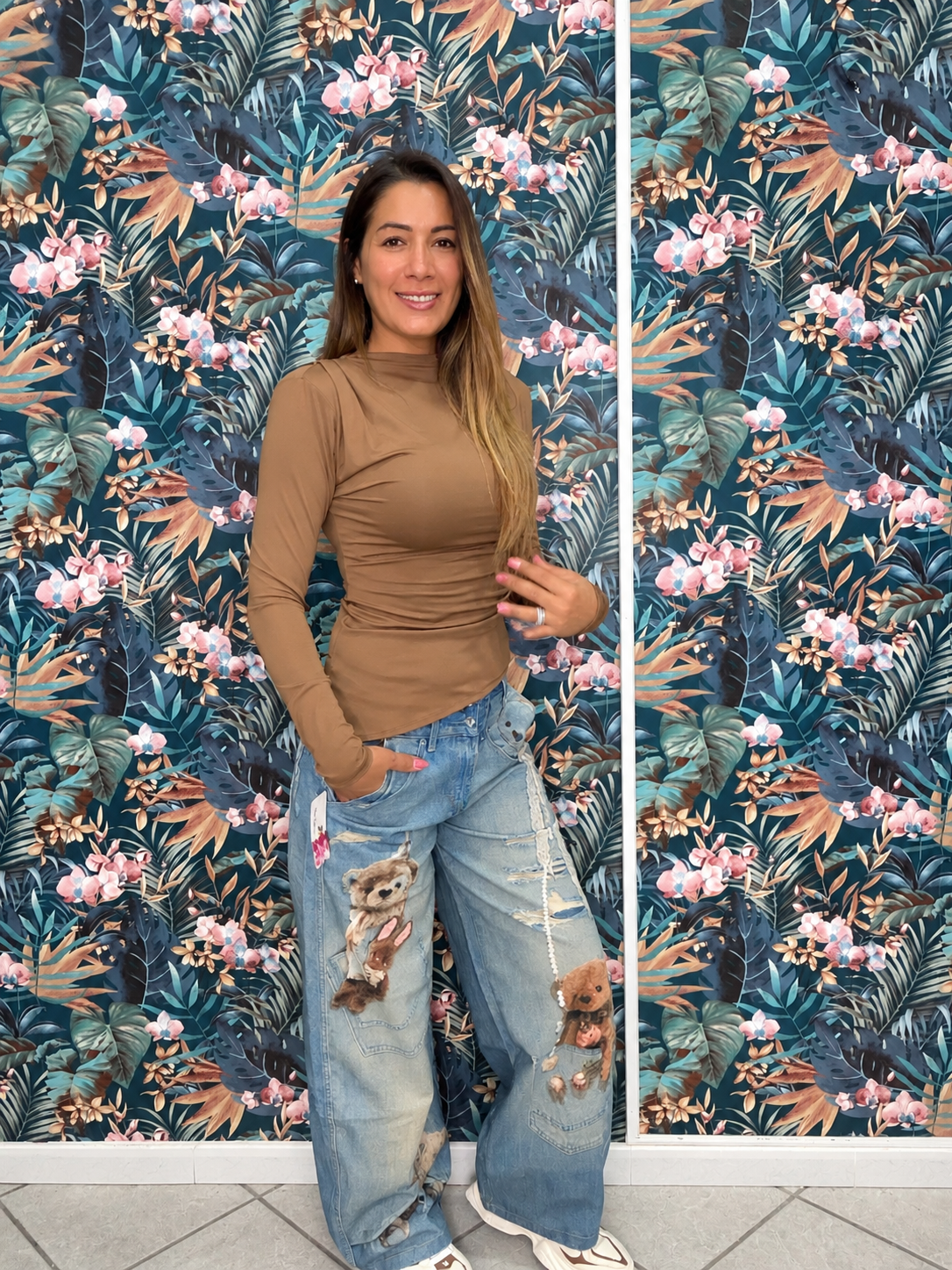 Jeans teddy