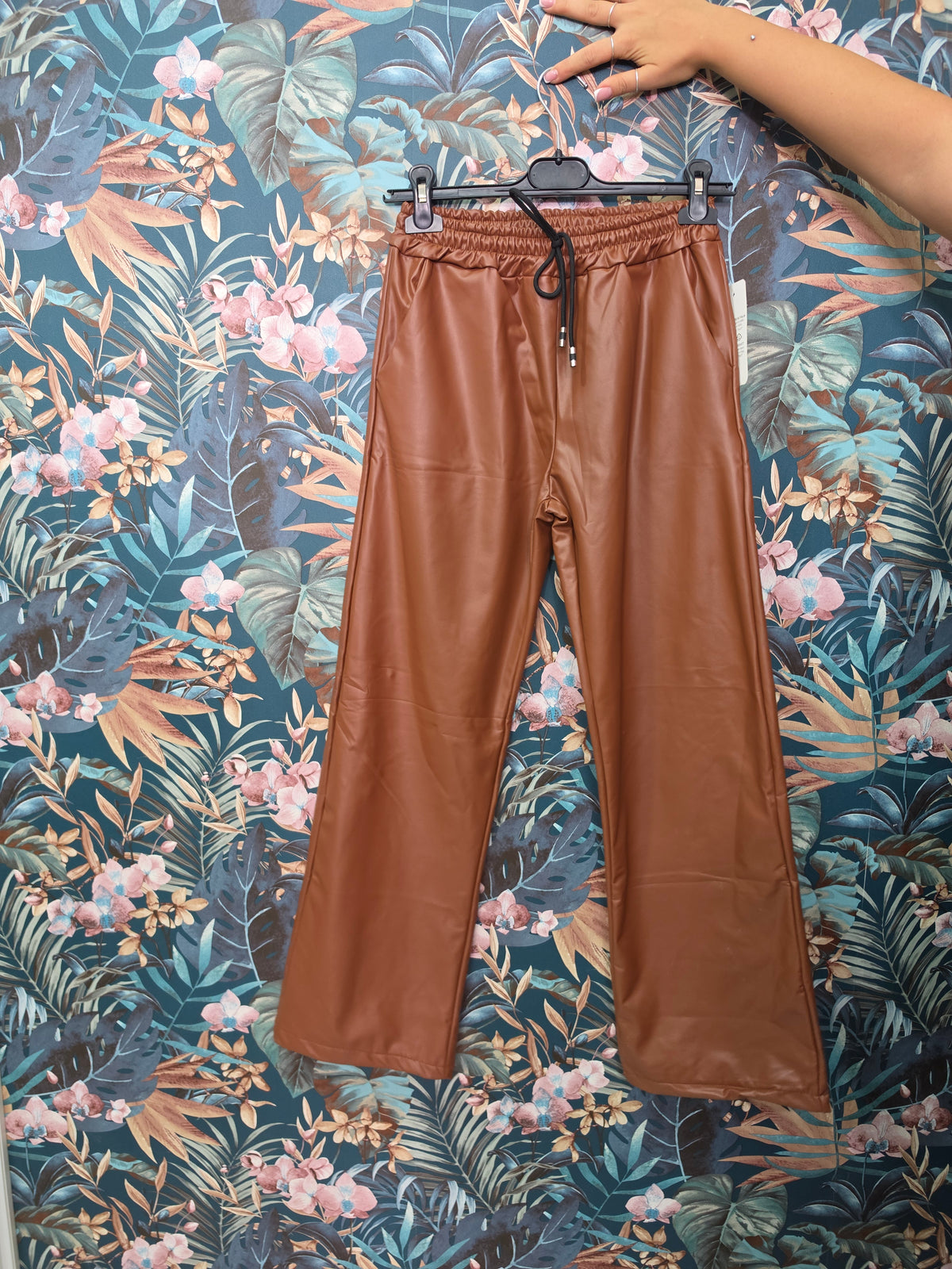 Pantalone ecopelle