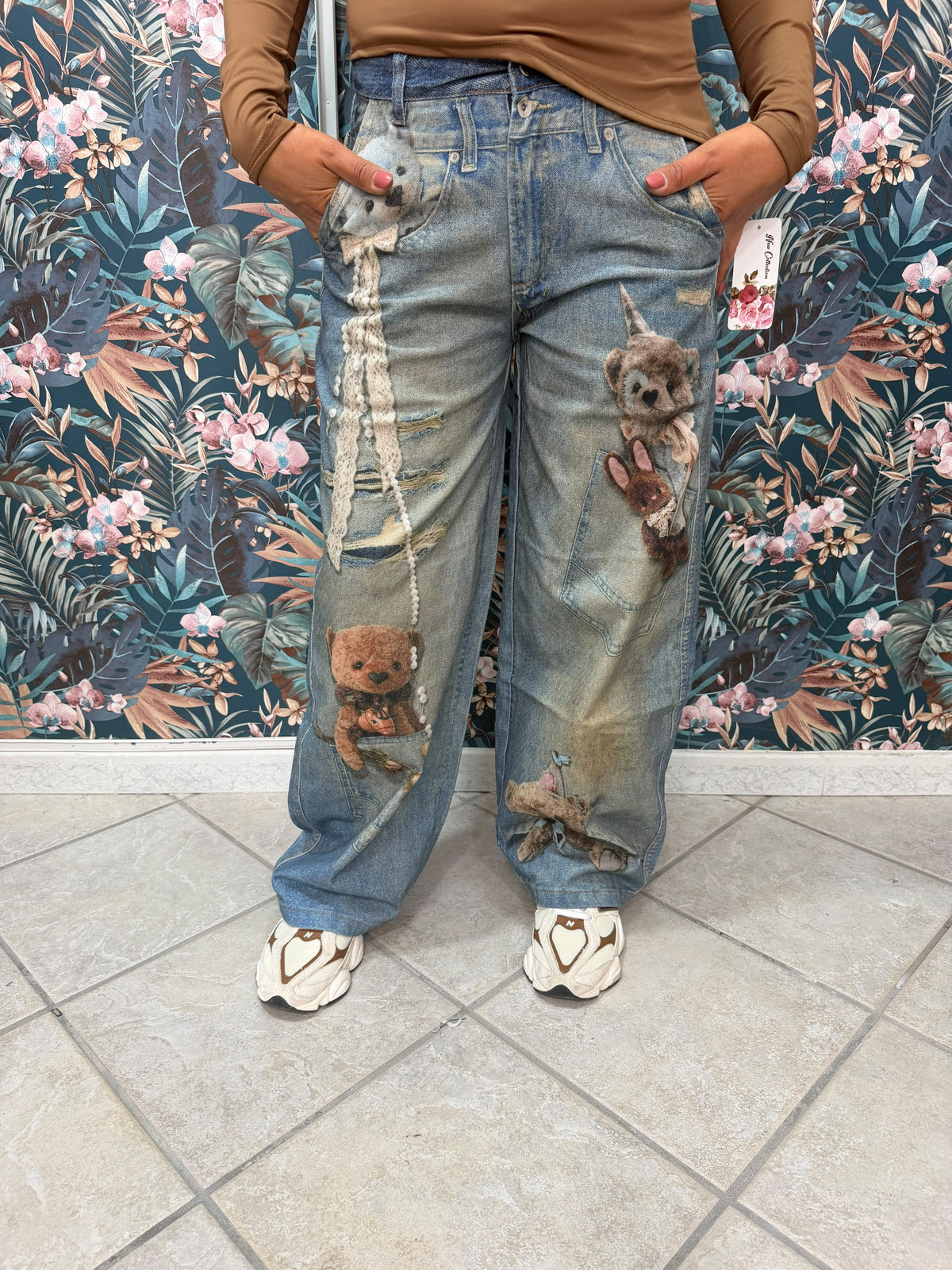 Jeans teddy